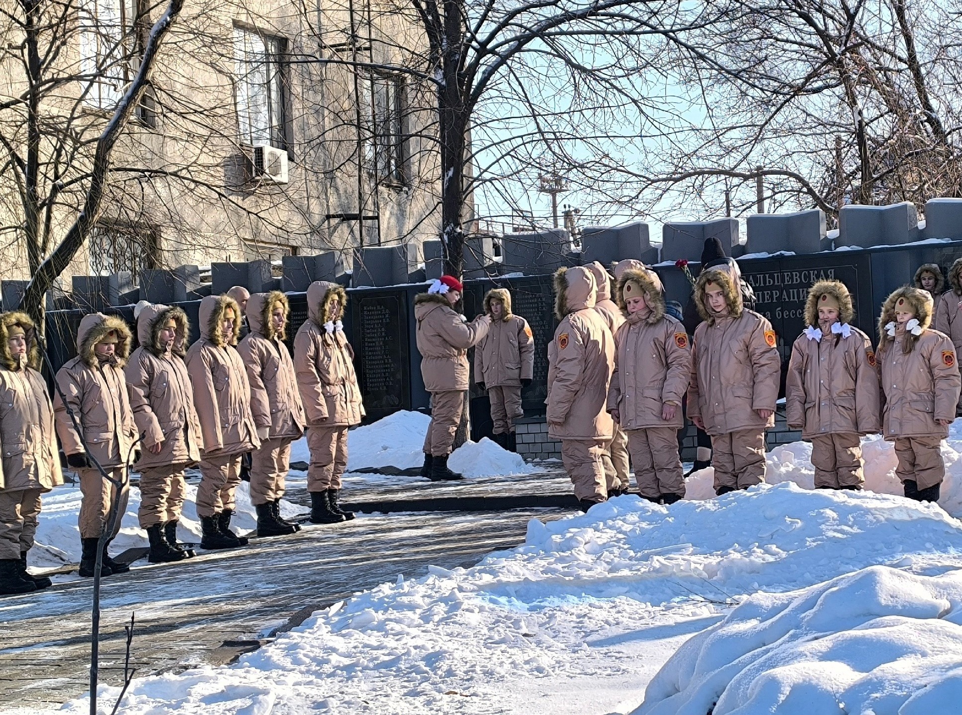 День освобождения города Дебальцево.